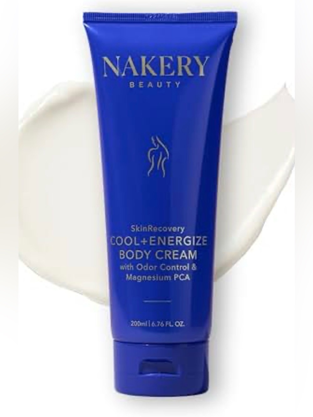 Nakery Beauty Cool + Energize Body Cream — Blue